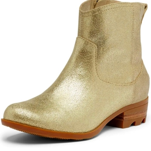 Sorel Shoes - Gold Ankle Boots